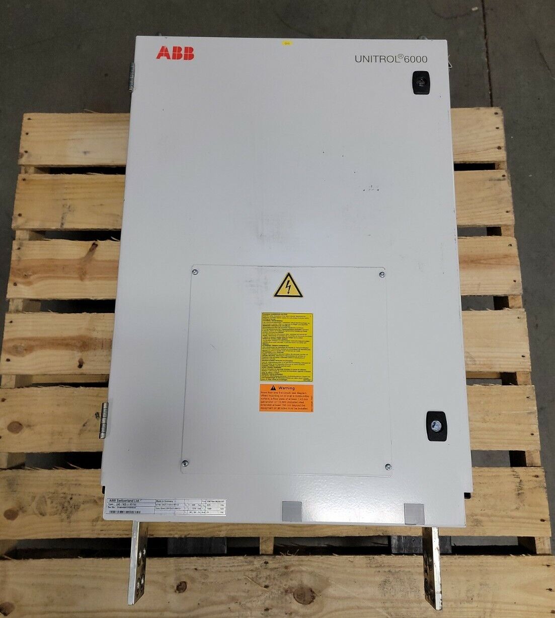 ABB UNITROL 6000 EXITATION SYSTEM ABBUNITROL6000